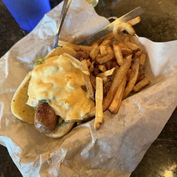 Border Burger Bar - The Hatch Brat Hatch Green Chile Brat - Burgers Near Me - Manitou Springs, Colorado Border Burger Bar - The Hatch Brat Hatch Green Chile Brat - Burgers Near Me - Manitou Springs, Colorado