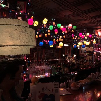 Delux Café - This bar area is so adorable. - Bars Near Me - Boston, Massachusetts