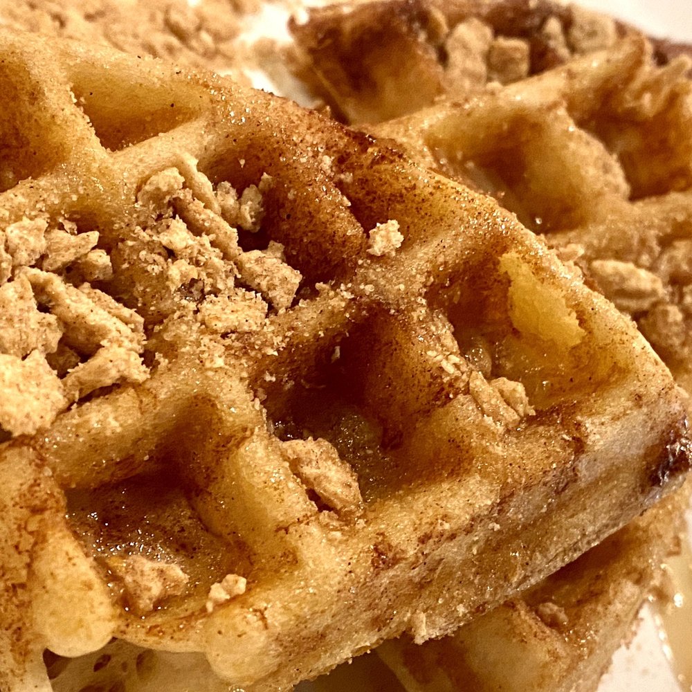 The Toast - Snickerdoodle waffle - Salad Near Me - Surprise, Arizona The Toast - Snickerdoodle waffle - Salad Near Me - Surprise, Arizona