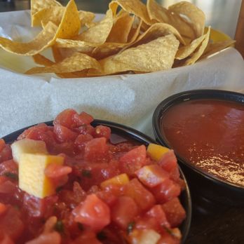 Romo’s Mexican Grill - Mango habanero salsa and chips. - Mexican Near Me - Winslow, Arizona Romo’s Mexican Grill - Mango habanero salsa and chips. - Mexican Near Me - Winslow, Arizona