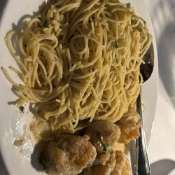 Dolce V - Shrimp Scampi (1/2 eaten before pic taken)