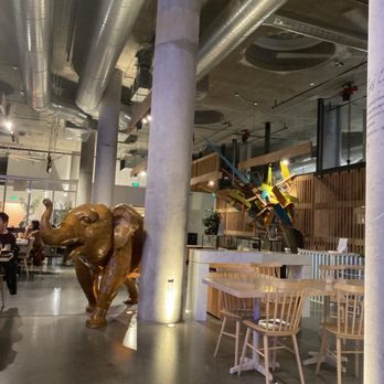 Safta - The lobby area where we ate. Super cool! - Middle Eastern Near Me - Denver, Colorado