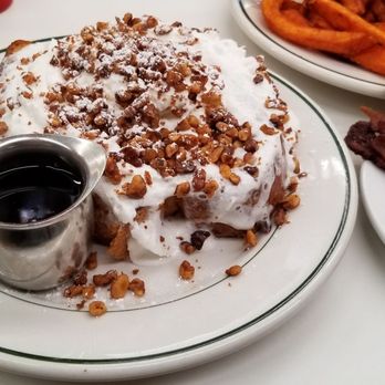Studio One Cafe - French toast, maple syrup, walnuts, light whipcream - Breakfast & Brunch Near Me - Eugene, Oregon