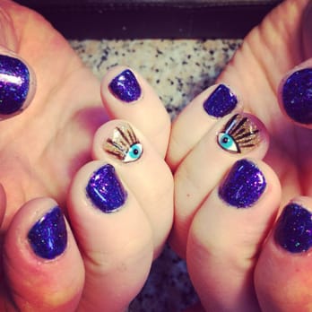 Sonny's Nails & Spa - I showed Lisa a photo of an evil eye design I wanted and she did a fabulous job! It came out way better than the picture!! - Nail Salons Near Me - Belleville, New Jersey Sonny's Nails & Spa - I showed Lisa a photo of an evil eye design I wanted and she did a fabulous job! It came out way better than the picture!! - Nail Salons Near Me - Belleville, New Jersey