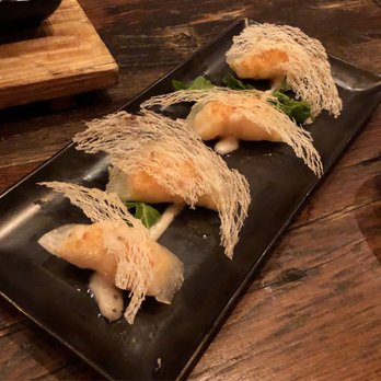 Decoy - Moonlit Shrimp, Corn & Black Truffle Dumplings - Chinese Near Me - New York, New York Decoy - Moonlit Shrimp, Corn & Black Truffle Dumplings - Chinese Near Me - New York, New York