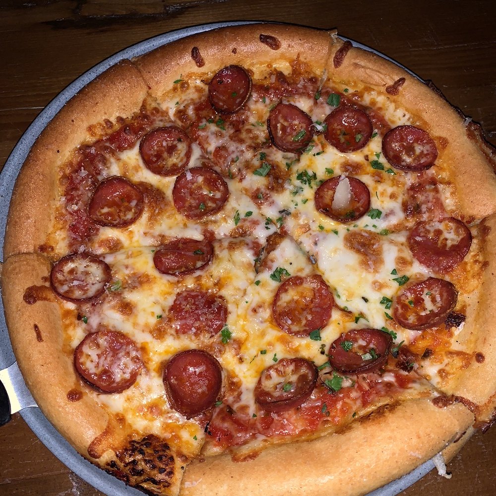 Bartizan Events - Cast Iron Pepperoni Pizza (12") Absolutely delicious and the crust had a salty taste to them which was a nice touch - Pizza Near Me - Henrico, Virginia