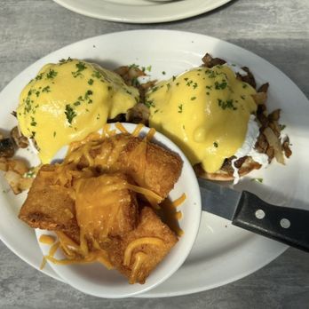 From Scratch Restaurant - Eggs Benedict - Sausage - Breakfast & Brunch Near Me - Carmel, California