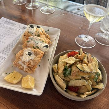 Sixty Vines - Chicken & Caviar / Fried Zucchini - New American Near Me - Nashville, Tennessee