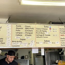 Tacos El Compita - Menus