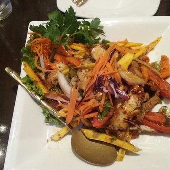 Nicky's Thai Kitchen - Mango Chicken Salad. - Thai Near Me - Pittsburgh, Pennsylvania Nicky's Thai Kitchen - Mango Chicken Salad. - Thai Near Me - Pittsburgh, Pennsylvania