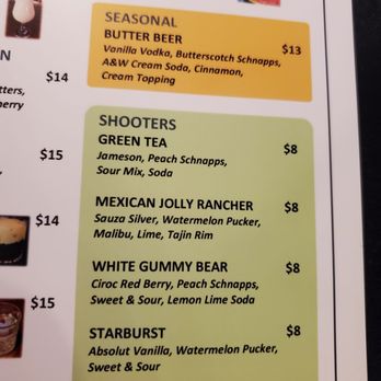 Giau Bar N Bites - Shots menu - Asian Fusion Near Me - Houston, Texas Giau Bar N Bites - Shots menu - Asian Fusion Near Me - Houston, Texas