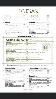 Menu photo 2 Sofia's Casa Brunch Ciudad Obregón, SON Menu photo 2 Sofia's Casa Brunch Ciudad Obregón, SON