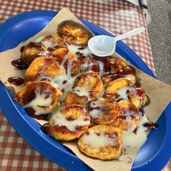 Taco Memo's Grill - Postre platano lechera mermelada