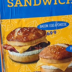 What the sandwich was supposed to look like.