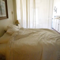 Alpine Guest Lodging - Bedroom (it didn't come with the sheets messy... we did that)