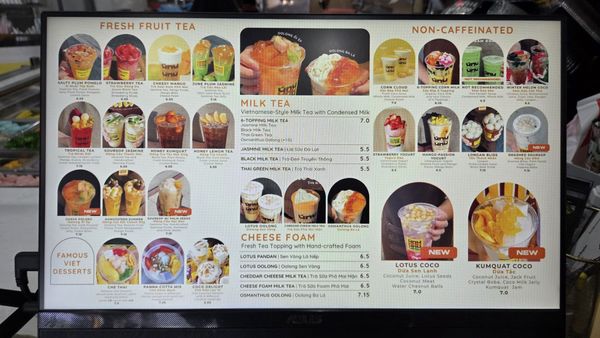 Menu photo 7 Unu Cafe Westminster, CA