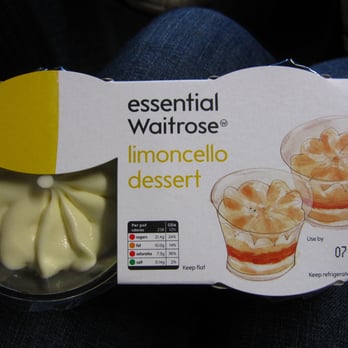 Waitrose & Partners - Limoncello Dessert...a little too sweet for my family's taste. - Grocery Near Me - Glasgow, GLG