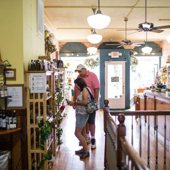 Pentamere Winery - a woman and a man in a store - Wineries Near Me - Tecumseh, Michigan Pentamere Winery - a woman and a man in a store - Wineries Near Me - Tecumseh, Michigan