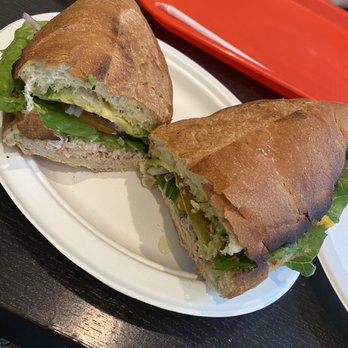 ​Green Deli Torta - Tuna Torta will avocado and jalapeños....Amazing! - Delis Near Me - Temecula, California