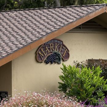 Pebble Beach Market - Sign outside - Beer, Wine & Spirits Near Me - Pebble Beach, California