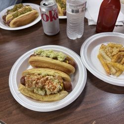 Uptown Dogs - Uptown Picnic Dog, Carolina Style dog, Chicago dog