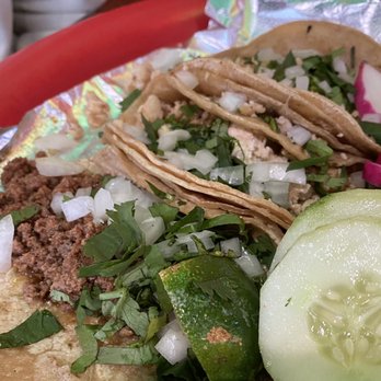 Que Buenos - 3 Mexican style tacos - Mexican Near Me - Portage, Michigan