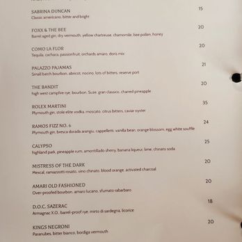 Be.Steak.A - Cocktail menu - Bars Near Me - Campbell, California