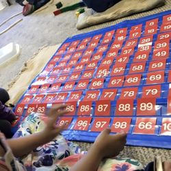 Montessori Home School - I can count to 100