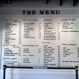 Menu Menu