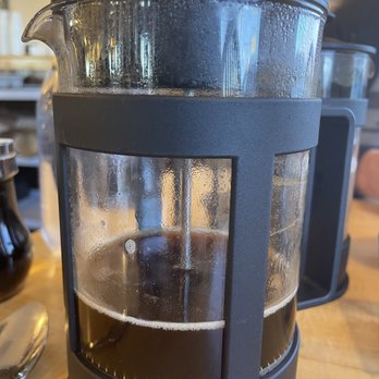 The Old European Restaurant - French press coffee, I had too of these!! :) - Breakfast & Brunch Near Me - Post Falls, Idaho The Old European Restaurant - French press coffee, I had too of these!! :) - Breakfast & Brunch Near Me - Post Falls, Idaho