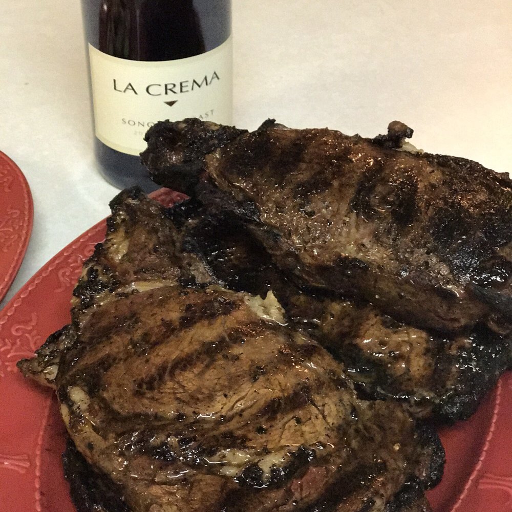 The Meat Mart - Absolutely delicious Ribeye and NY strips with a side of armadillo eggs! - Butcher Near Me - Orange Beach, Alabama