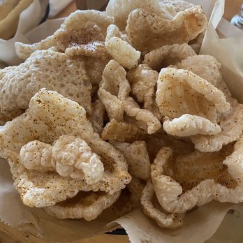 Mammoth Brewing - Pork rind - really big portion - Breweries Near Me - Mammoth Lakes, California