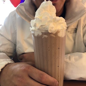 Millbrae Pancake House - A chunky and thick amount of milkshake - American Near Me - Millbrae, California