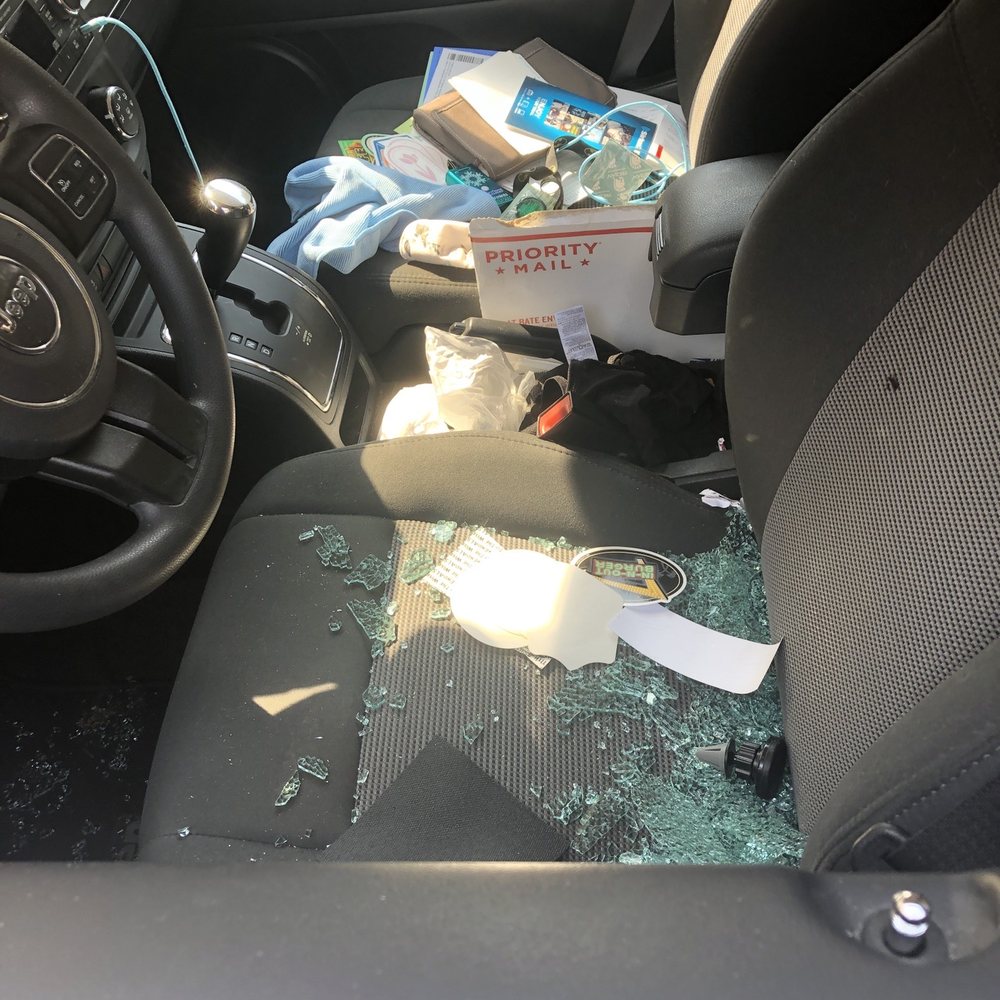 Miller Glass - What I woke up to on Sunday, before Miller glass fixed it - Windshield Installation & Repair Near Me - Chico, California Miller Glass - What I woke up to on Sunday, before Miller glass fixed it - Windshield Installation & Repair Near Me - Chico, California