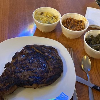 Hometown Heroes - a plate of steak, beans, and a side of beans - Sports Bars Near Me - Dayton, Kentucky