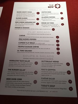 Menu photo 7 The Row Bend, OR