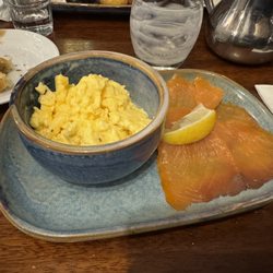 Murphy's B & B - Salmon and eggs B&B breakfast