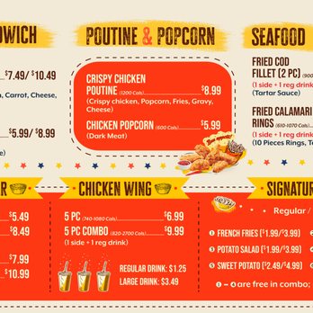 Grand One - the price of the menu - Chicken Shop Near Me - North York, Ontario Grand One - the price of the menu - Chicken Shop Near Me - North York, Ontario