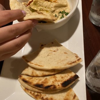 Mozaic - Humus with pitta - Mediterranean Near Me - Santa Cruz, California