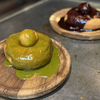 Gaijin - Mochi Donuts (citrus and chocolate) - Japanese Near Me - Chicago, Illinois