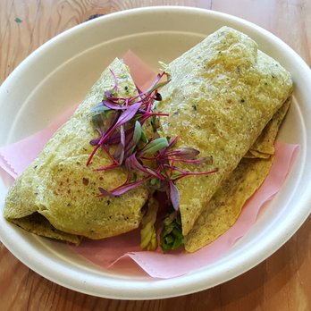 Kitchen Mouse Cafe - Falafel wrap - Vegan Near Me - Los Angeles, California Kitchen Mouse Cafe - Falafel wrap - Vegan Near Me - Los Angeles, California