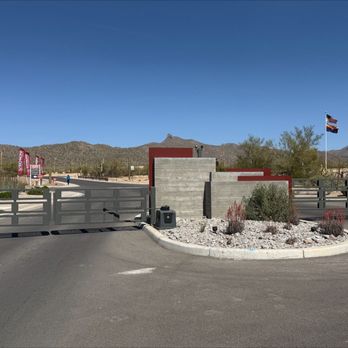 Signal Gates - Dual entry/exit Max 1400 operators installed for a new build subdivision. - Fences & Gates Near Me - Tucson, Arizona Signal Gates - Dual entry/exit Max 1400 operators installed for a new build subdivision. - Fences & Gates Near Me - Tucson, Arizona