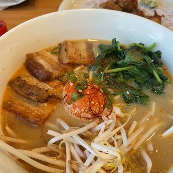 Corner Ramen & Poke - Spicy Tonkatsu ramen - Ramen Near Me - Denver, Colorado