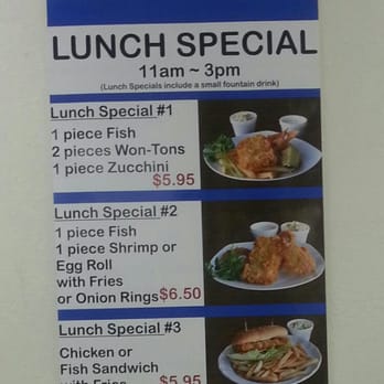 Mr Fish & Chips - Pretty good deal on the Lunch Specials - Fish & Chips Near Me - Simi Valley, California