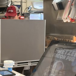 Wendy's - Hello?? Is anyone going to acknowledge the customer standing here? After about 5 minutes, we are told this is a kiosk only Wendy's.