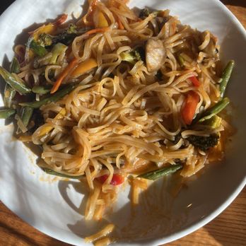 Rustic Barn Restaurant - Vegetable Pad Thai w/o peanuts or eggs - Thai Near Me - Danville, Virginia Rustic Barn Restaurant - Vegetable Pad Thai w/o peanuts or eggs - Thai Near Me - Danville, Virginia