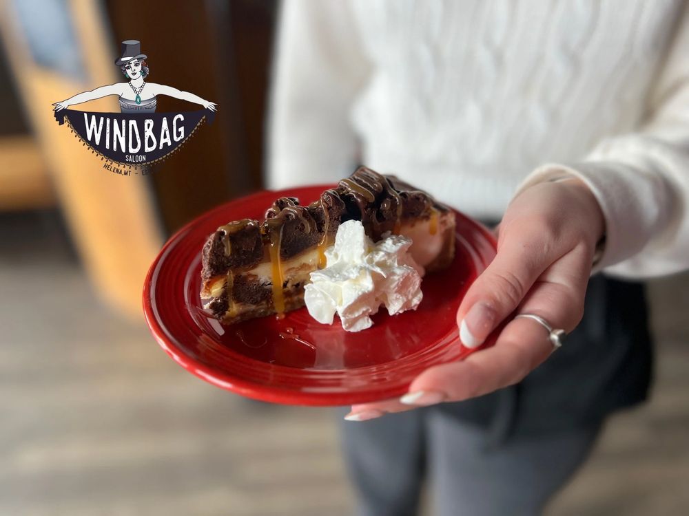 Food from Windbag Saloon