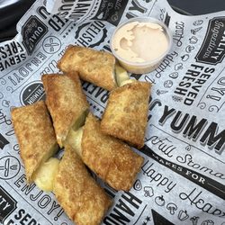 Brygge Taps & Tastes - Gouda pickle egg roll