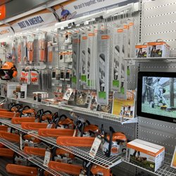 Bell Ace Hardware - Bell Ace Hardware's Stihl aisle!