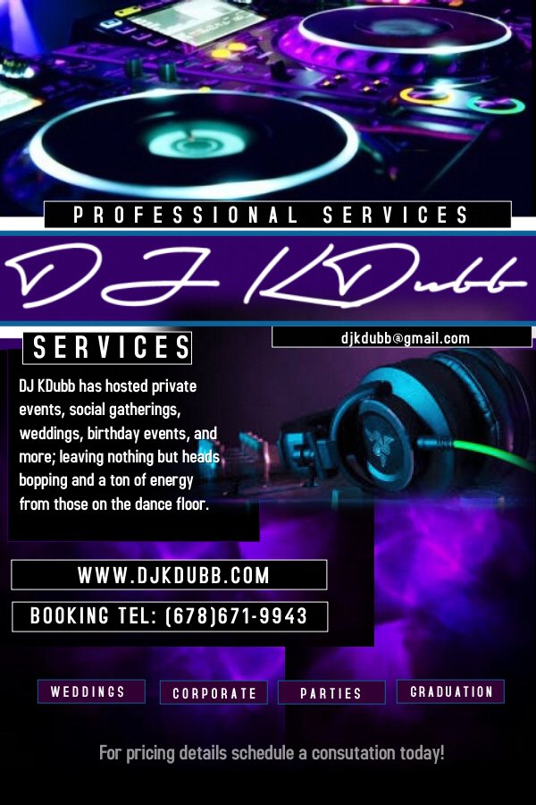 DJ KDUBB Atlanta, DJs Phone Number Yelp